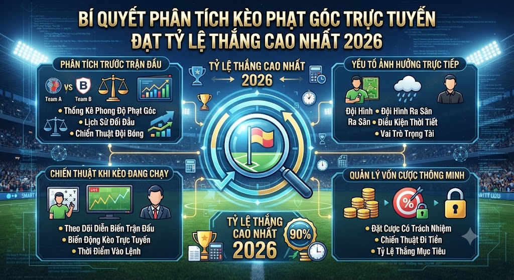 kèo phạt góc trực tuyến