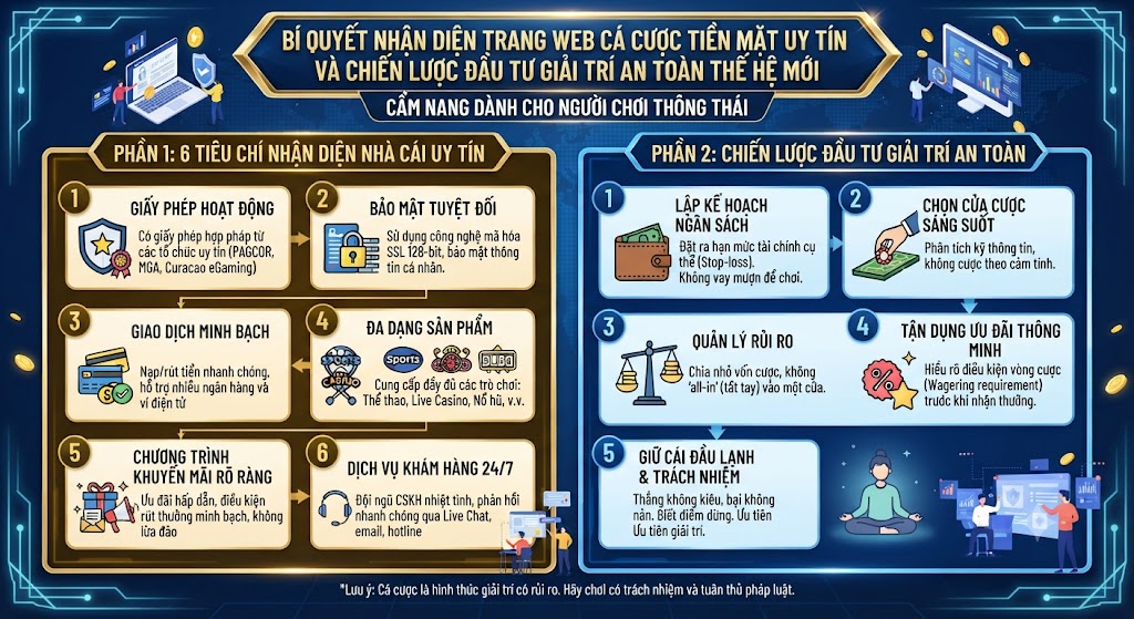 Trang web cá độ tiền mặt